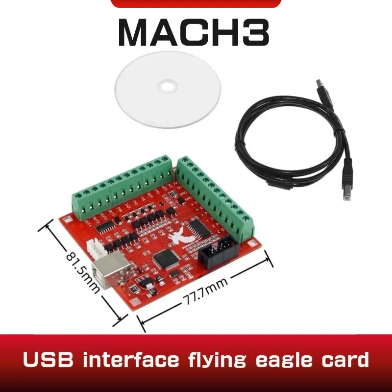 1 unidad de placa de conexión  - Mach3 Usb Cnc Controller 4 Axis 100Khz reseña y precio