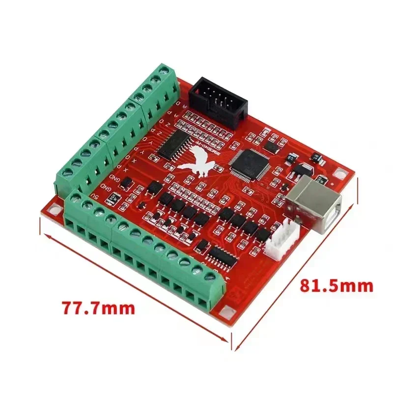 1 unidad de placa de conexión  - Mach3 Usb Cnc Controller 4 Axis 100Khz reseña y precio